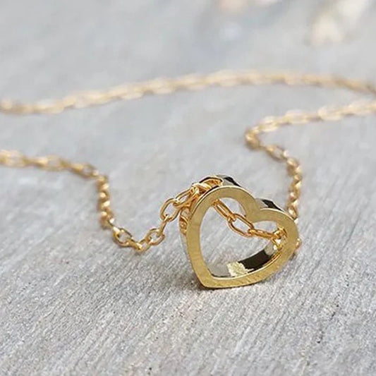 Gold Heart: Timeless Symbol, Now a Gold Necklace