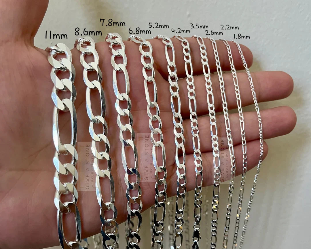 How to Style a Sterling Silver Figaro Necklace?