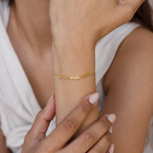 Name Bracelets: Personalized Style That Sticks