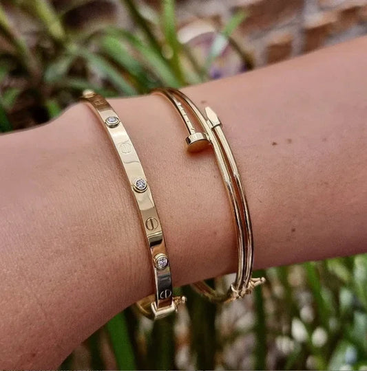 Bangle Bracelet: Sleek Shine, Stackable Style