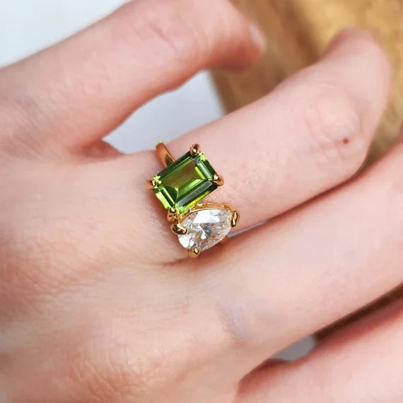 Birthstone Birthstone Rings: Layered Glow, Personalized