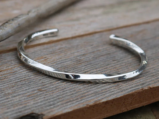 Silver Cuff Bracelet: Edgy Elegance for Wrist