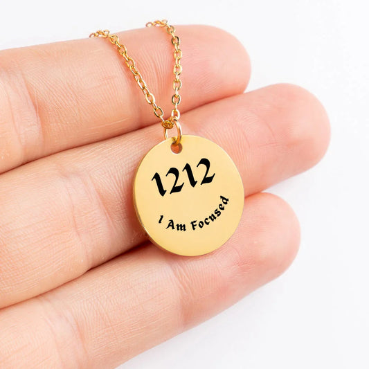 1212 Angel Number Necklace: Divine Guidance