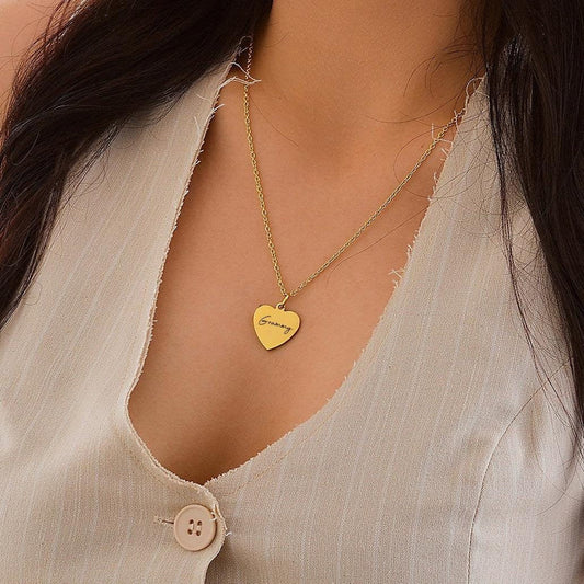 Pandora Engraved Necklace: Your Story in Every Letter
