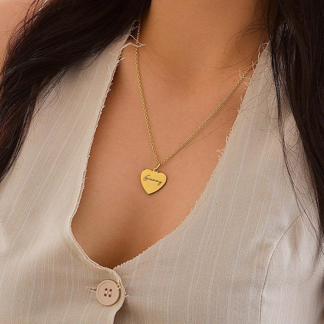 Pandora Engraved Necklace: Your Story in Every Letter