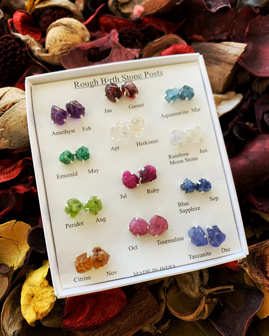 Birthstone Earrings: Personalized Sparkle
