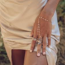 Jacquie Aiche Hand Chain: Edgy Glow, Effortless Vibe