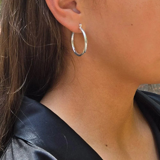 Sterling Silver Hoop Earrings: Dainty, Durable, Deliciously Chic
