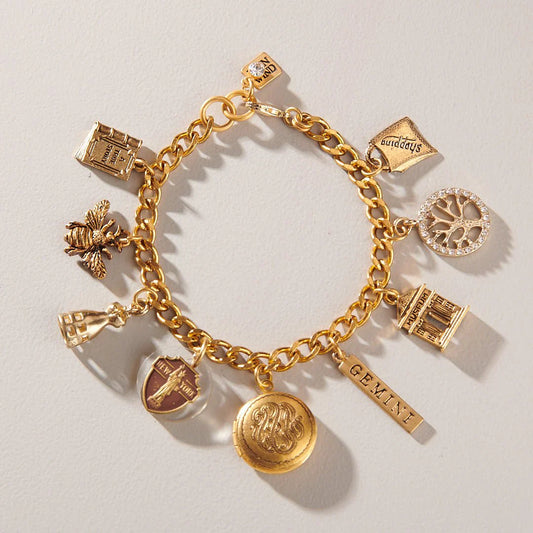 Gold Charm Bracelet: Wear Your Stories Bright