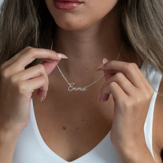 Necklace with Name Sterling Silver: Custom Styles