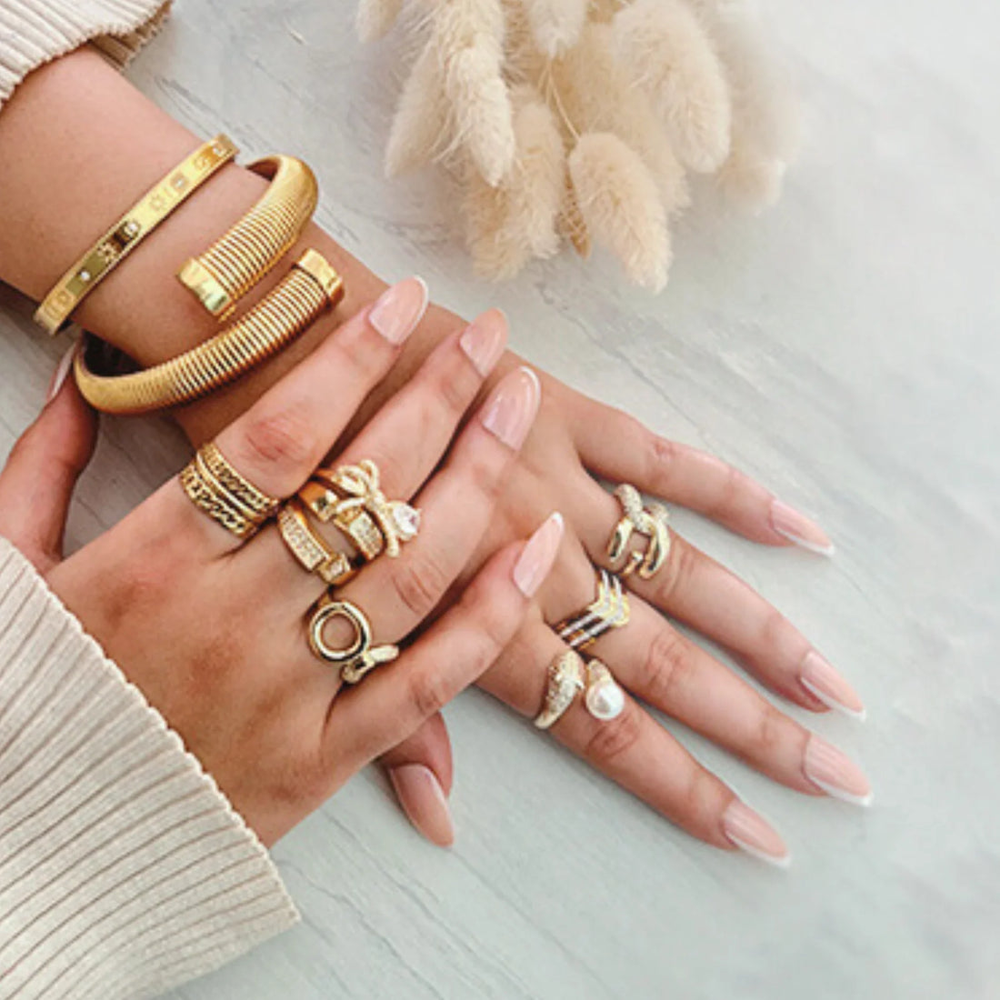 Ring Gold Rings: Luxe Rings, Everyday Charm