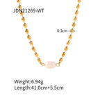 18K Gold Pearl Beaded Bracelet