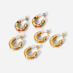 18K Gold Extra Chic Huggie Earrings