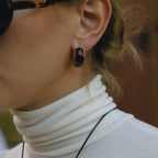 18K Gold Cozy Season Small Hoop Huggie Earrings