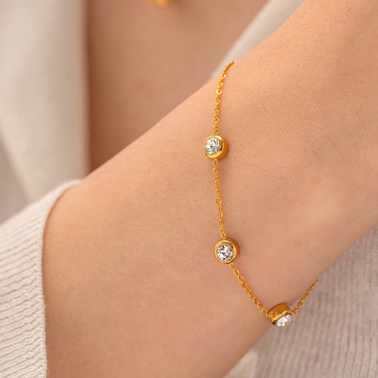 Spark Gold Bracelet