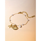 18K Gold Summer Charm Bracelet