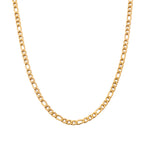 18K Gold Essential Figaro Chain Necklace