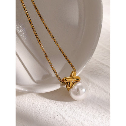 18K Gold One and Only Pearl Extra Long Pendant Necklace