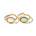 18K Gold Beach Vacay Jelly Ring