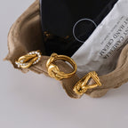 18K Gold Infinite Ties Statement Knot Ring