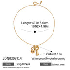 18K Gold Key to Your Heart Charm Pendant Necklace