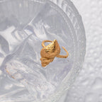 18K Gold Conch Ring