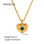 18K Gold Treasure Heart Necklace