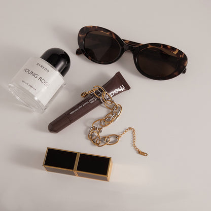 18K Gold and Silver Two Tone Power Pairing Watch Band Bracelet Stack