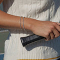 18K Gold Luxe Shine Dainty Tennis Chain Bracelet