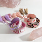 Clean Girl Pink Wristband Friendship Bracelet