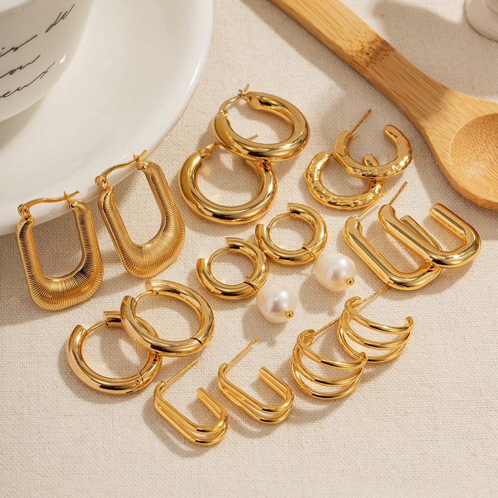 18K Gold Waterproof Tarnish Free Trendy Jewelry Blind Box