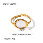 18K Gold Beach Vacay Jelly Ring