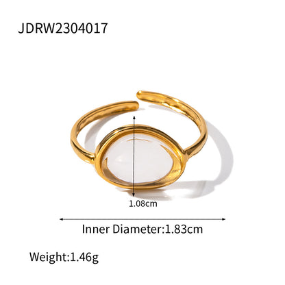 18K Gold Beach Vacay Jelly Ring