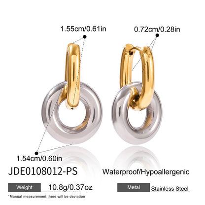 18K Gold Golden Muse Small Hoop Huggie Earrings