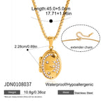 18K Gold Keepsake Heart Book Locket Pendant Box Chain Necklace