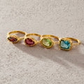 18K Gold The Showstoppers Color Gem Statement Cocktail Ring