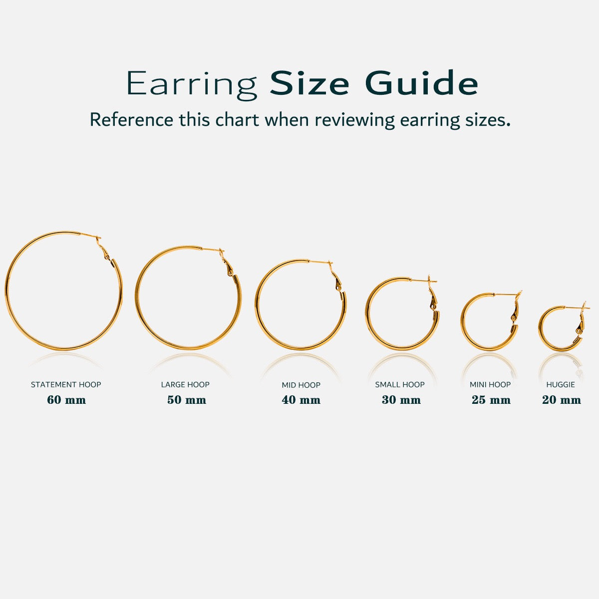 18K Gold and Silver Minimalist Essential Hoop Huggie Earrings