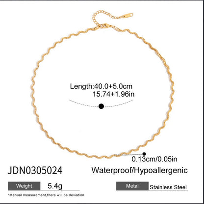 18K Gold Soft Touch Pearl Pendant Paperlicp Chain Layered Necklace Set