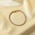 18K Gold Tennis Bracelet