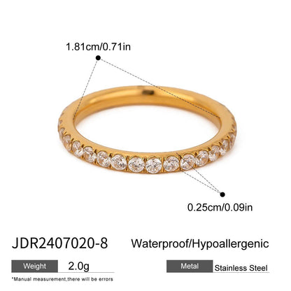 18K Gold Emerald Heiress Cross Snake Statement CZ Cocktail Ring