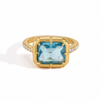 18K Gold The Showstoppers Color Gem Statement Cocktail Ring