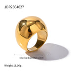 18K Gold Prima Dome Statement Ring