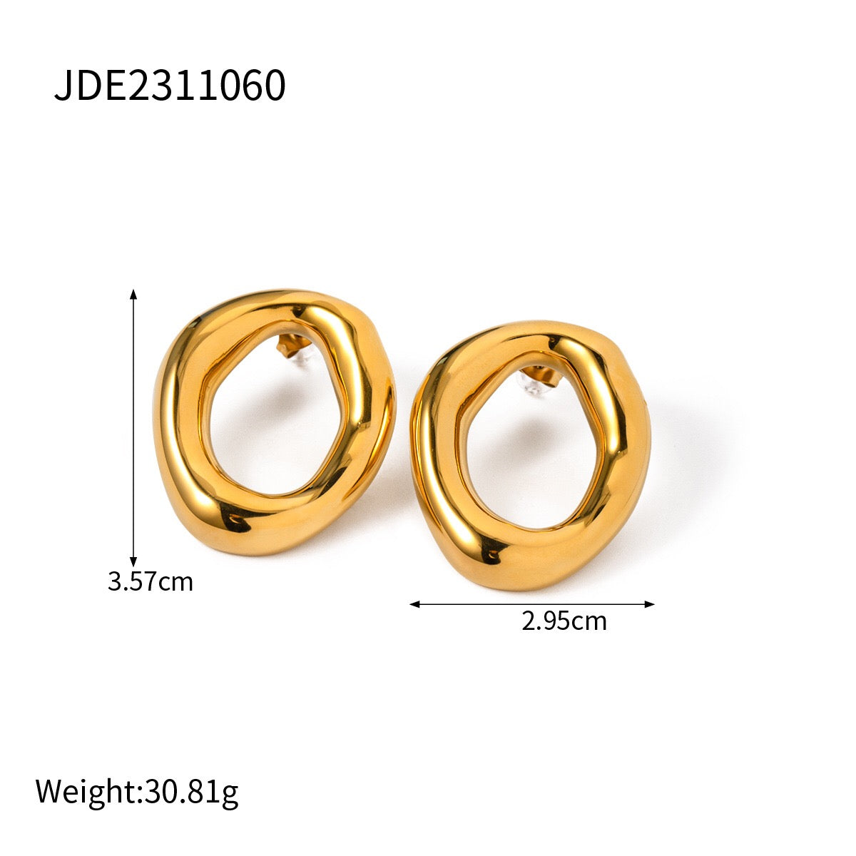 18K Gold Ocean Kissed Bubble Ring