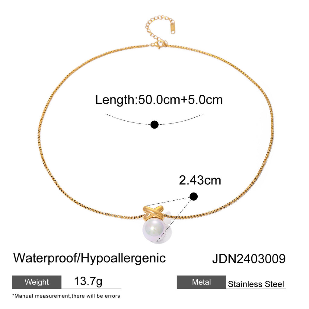 18K Gold One and Only Pearl Extra Long Pendant Necklace