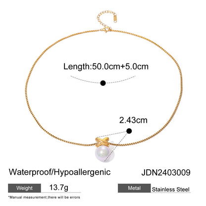 18K Gold One and Only Pearl Extra Long Pendant Necklace