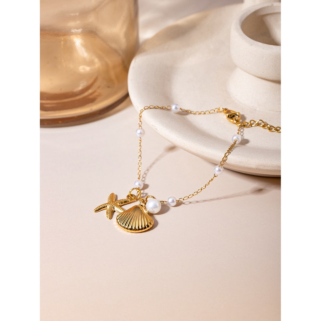 18K Gold Summer Charm Bracelet