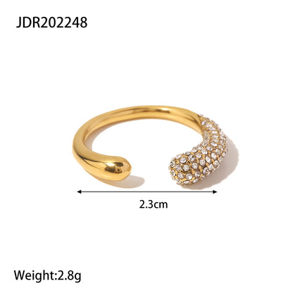 18K Gold Chic Cuff Ring