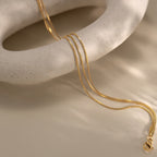 18K Gold Minimalist Rope Chain Dainty Anklet