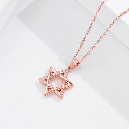 Star of David Necklace Pendant