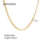 18K Gold Heart Chain Bracelet